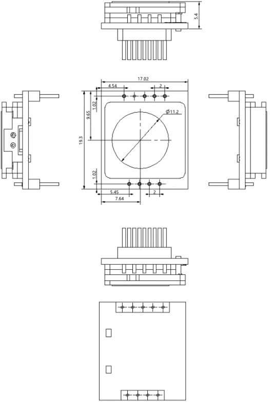 electrochemical alcohol ethanol content sensor