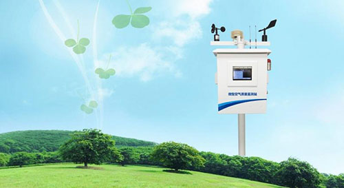 Instrument for measuring air quality