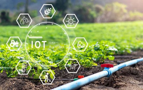 How is iot used in agriculture (3)