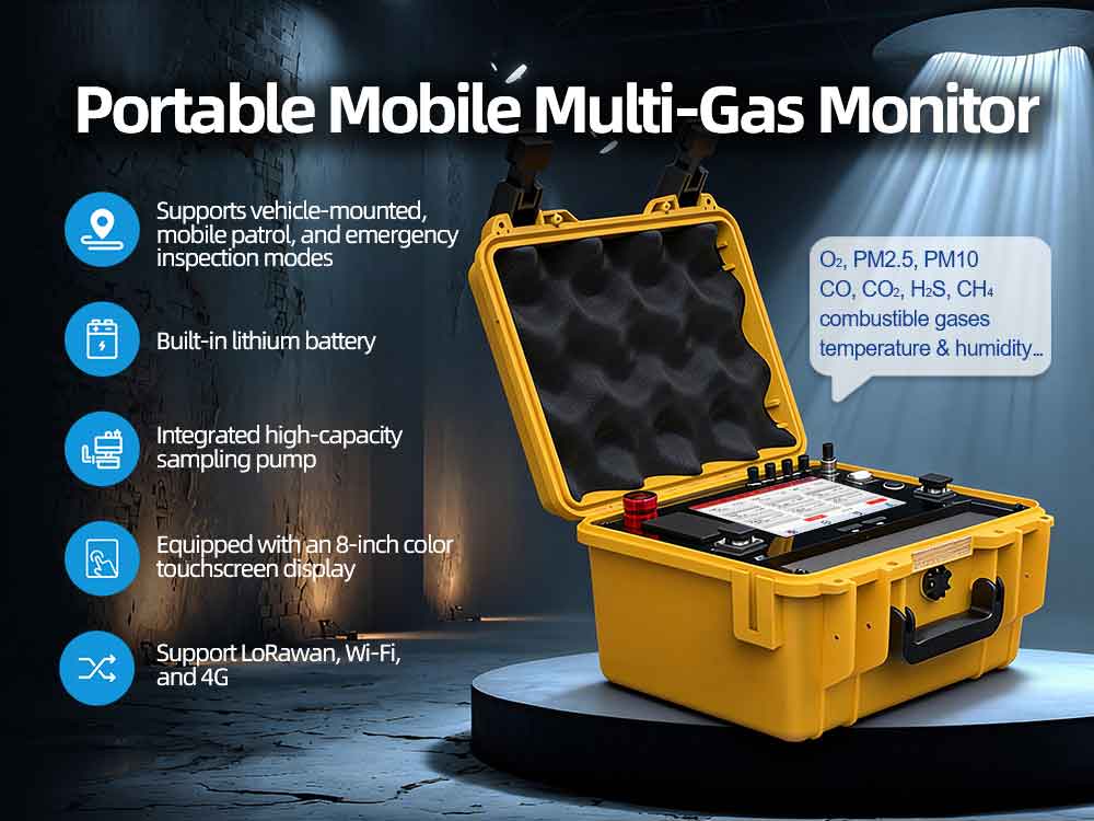portable gas monitor